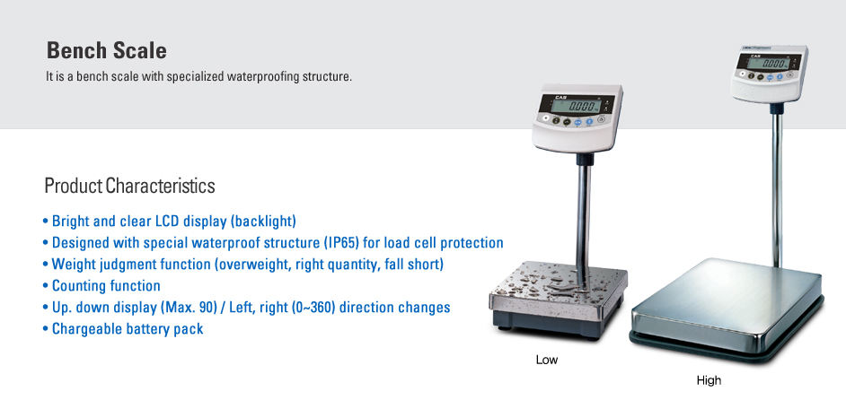 CAS BW-1N Bench Scale